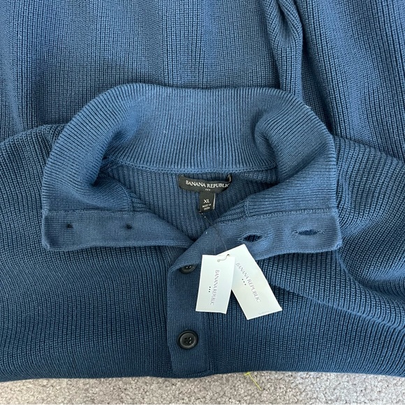 NWT Banana Republic Factory Mock Neck Knit Sweater Size X-Large - Picture 4 of 7